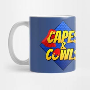 Capes and Cowls Show Logo Mug